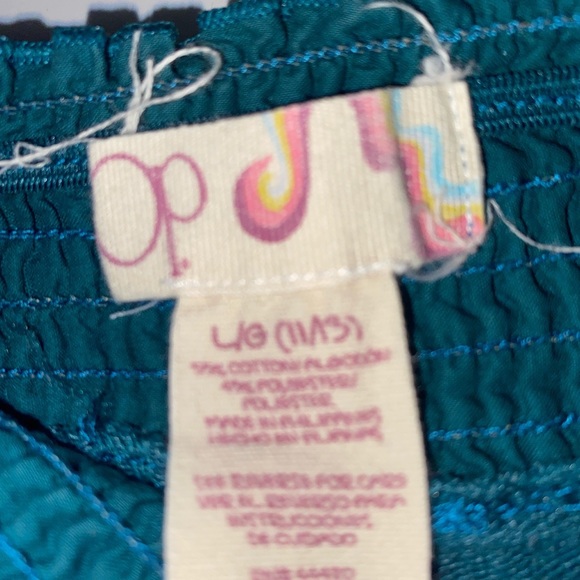 Ocean Pacific Juniors Teal Casual Shorts - Picture 3 of 3